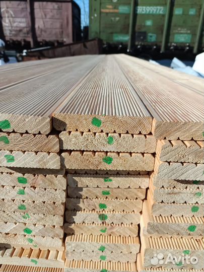 Доска террасная лиственница сорт ав