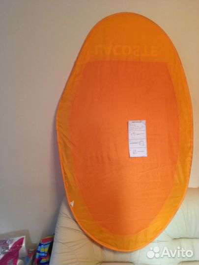 Коврик пляжный, складной, новый,lacoste