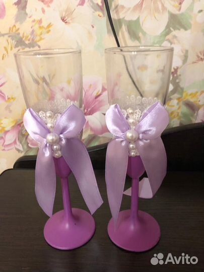 Свадебные бокалы