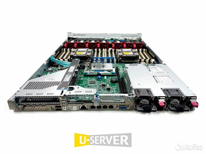 Сервер для 1С HP DL360 G10 8S 6151 256G P408i-a 500W 2с6з HPE ProLiant DL360 1U Б/У