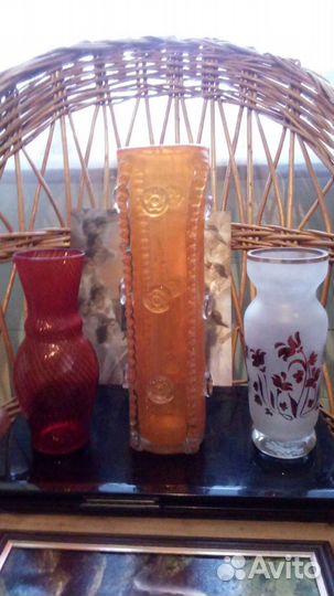 Вазы. 4 штуки