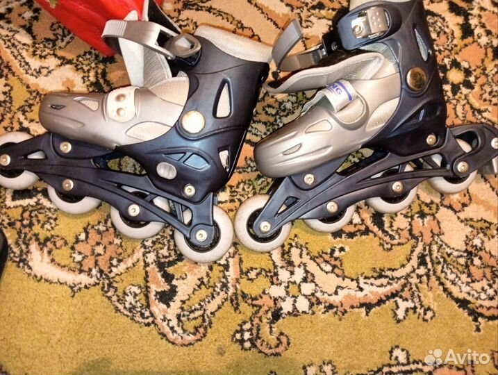 Коньки, снегокат