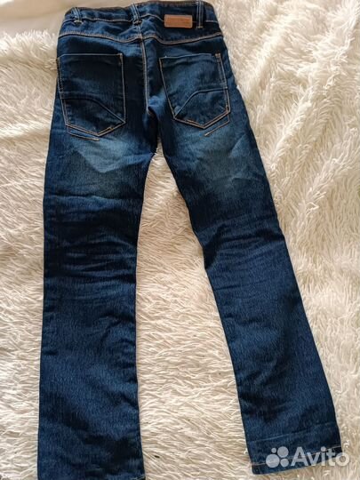 Джинсы для девочки 128