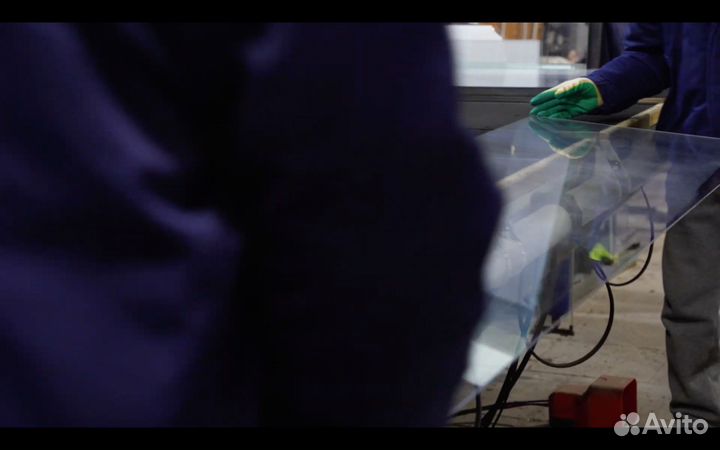 Раздвижные стеклянные двери