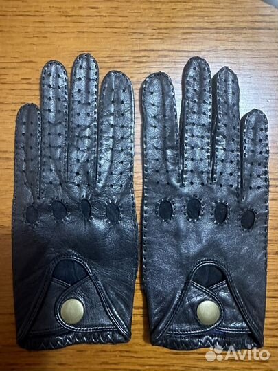 Автомобильные перчатки нат. кожа размер 6,5