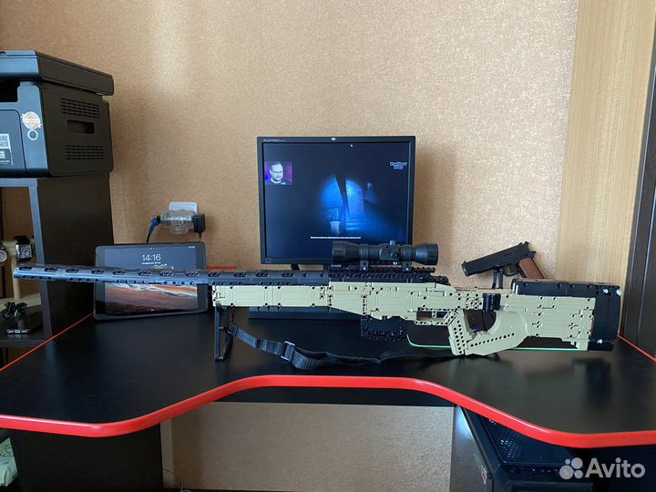 Конструктор снайперская винтовка cada Awp