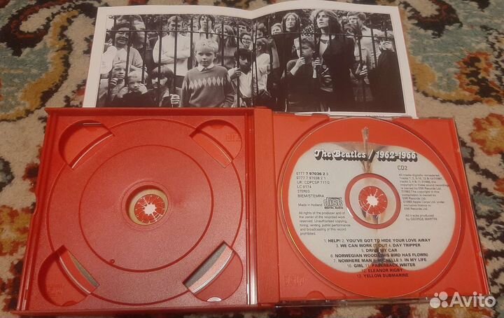 2 CD The Beatles /1962-1965