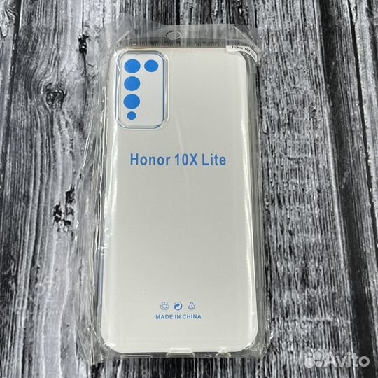 Чехол прозрачный для Honor 10X Lite