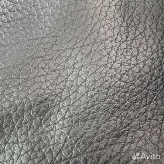 Сумка-шопер чёрная экокожа