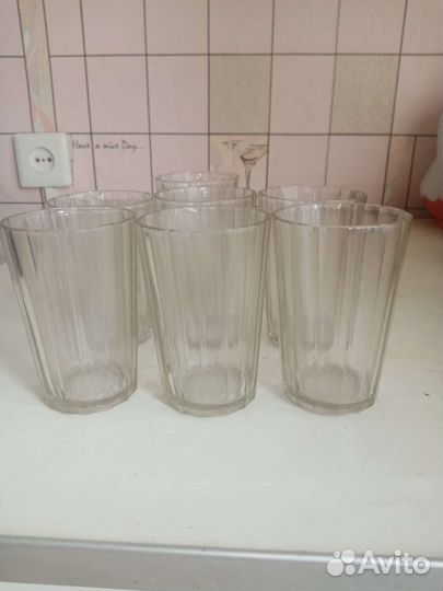 Стаканы граненые СССР