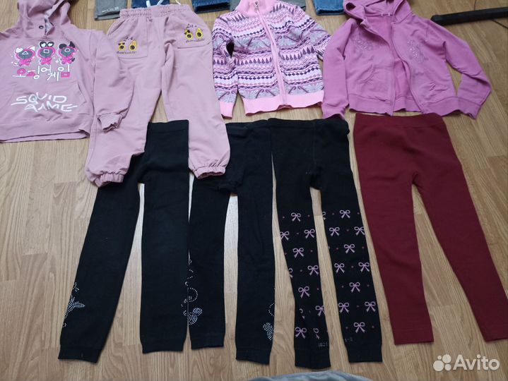 Одежда для девочки 116 пакетом
