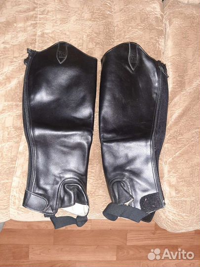 Краги натуральная кожа