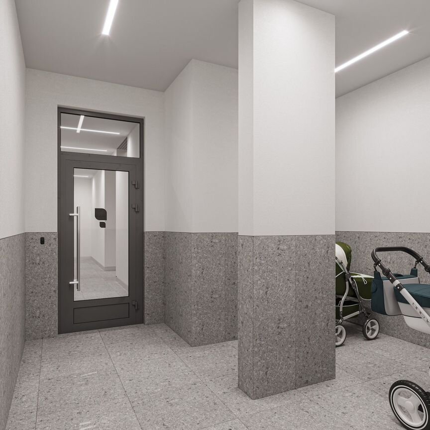 3-к. квартира, 64,3 м², 2/23 эт.