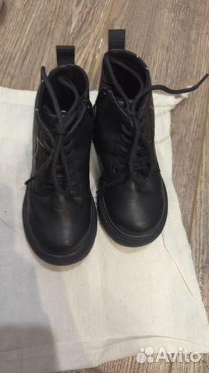 Ботинки демисезонные Zara для девочек р 24