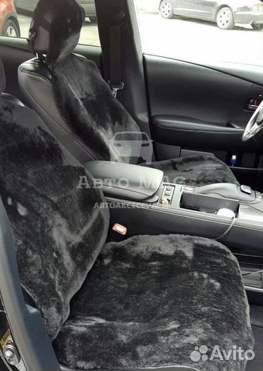 Меховые накидки натуральная овечья шерсть