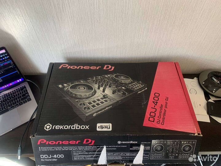 Контроллер Pioneer DDJ 400 коробка чек