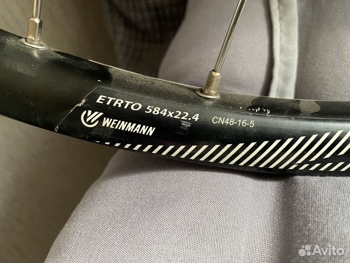 Колёса 27,5 вилсет weinmann на промах colt bikes