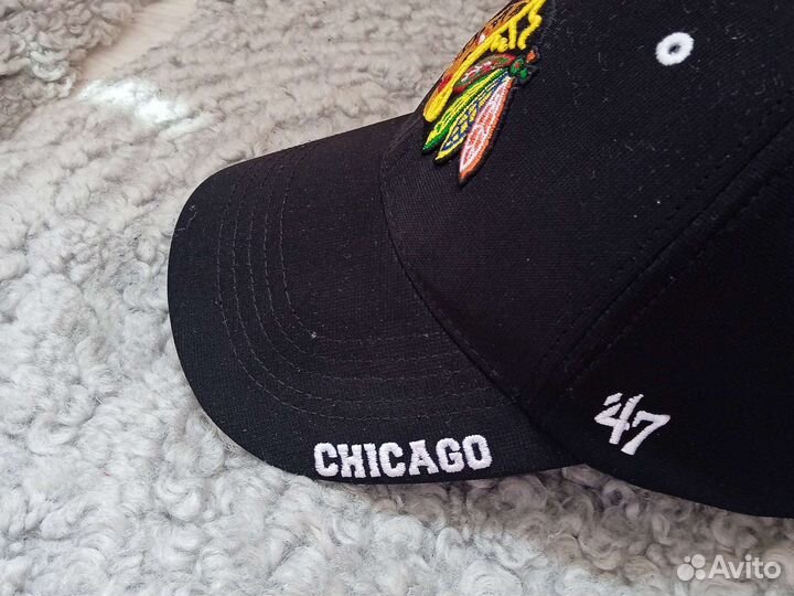 Кепка бейсболка детская Chicago Blackhawks