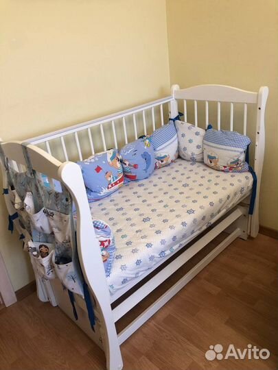 Детская кроватка Noony Wood Simple (Уралочка)