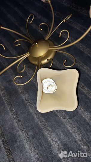 Люстра потолочная бу
