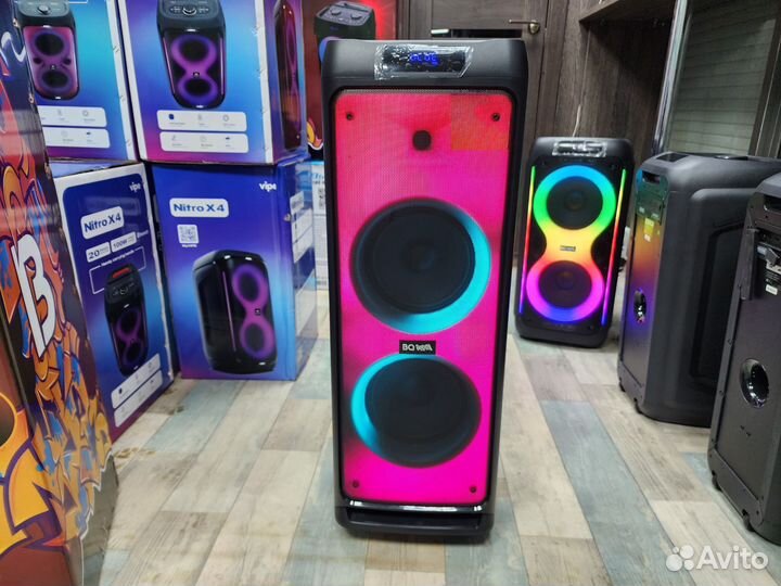 Колонка портативная BQ PBS2005 в корпусе мдф 100Вт