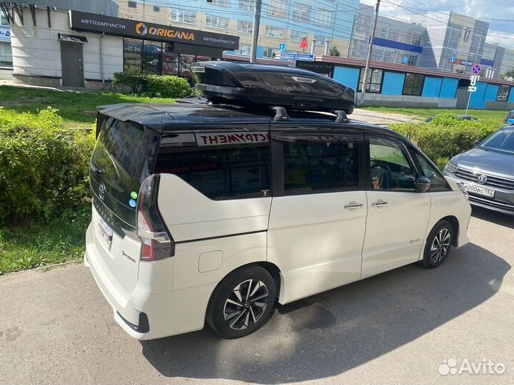Багажник бокс на крышу Nissan Serena C27 (2016)