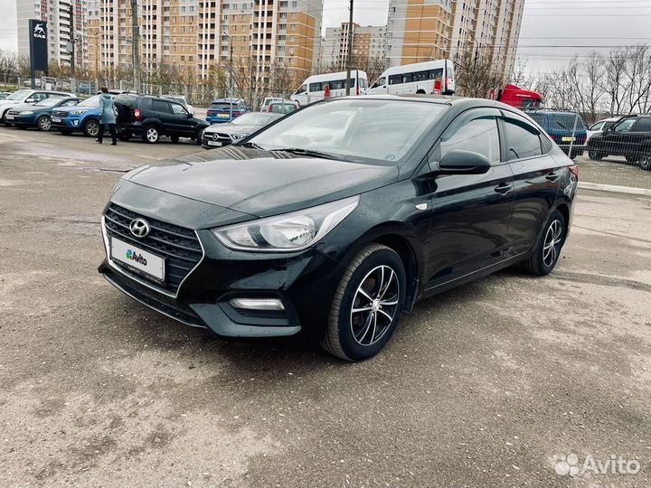 Hyundai Solaris 1.6 AT, 2018, 134 200 км