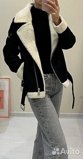 Дублёнка женская демисезон