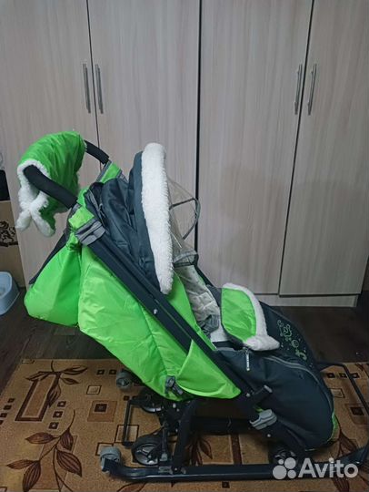 Санки коляска ника детям 7-1