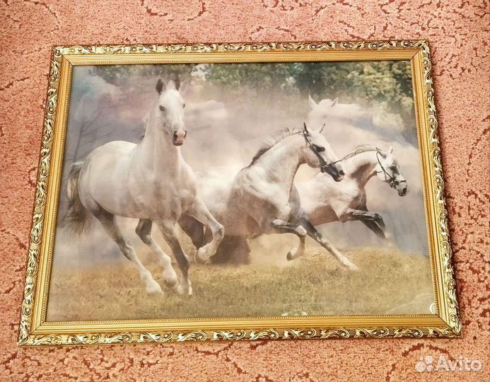 Картина 3D, рамка, панно