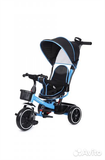 Трехколесный велосипед kreiss с тентом