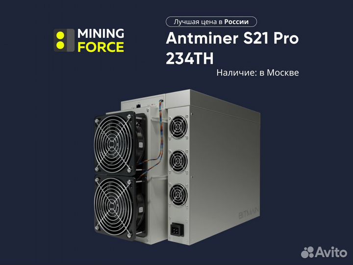 Antminer S 21 Pro