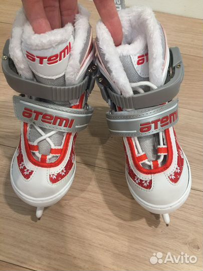Коньки детские раздвижные