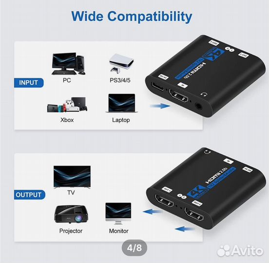 Сплиттер Splitter hdmi