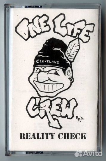 Бейсболка vintage Cleveland Indians мерч hardcore