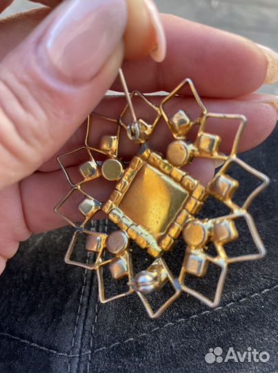 Винтажная брошь СССР