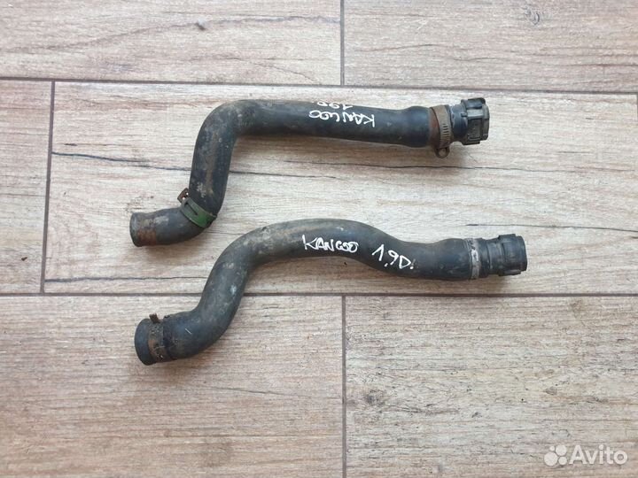 Renault Kangoo.Рено Канго 1,9D. Патрубки печки