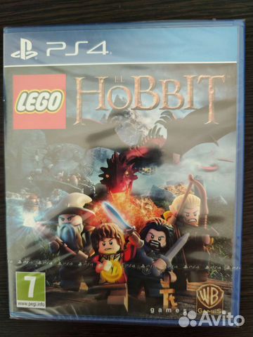 Игра lego Hobbit для PS4 на русском, новая