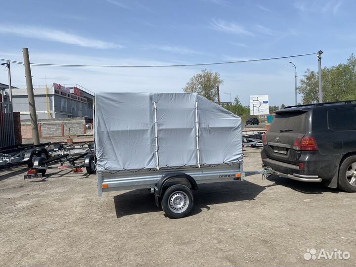 Прицеп Эксперт 2,6х1,5 с тентом 1,5м в Ульяновске