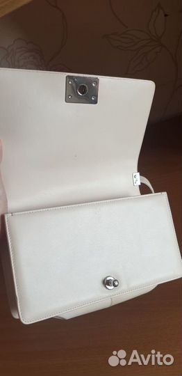 Сумка клатч бежевая