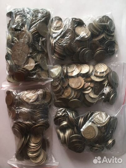 Монеты СССР (1946-91), РФ (1992-93)