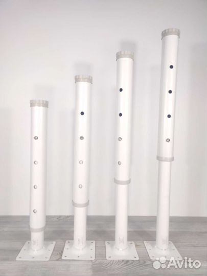 Опора телескопическая мебельная тн2-4к