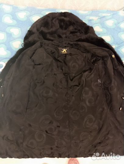 Шуба норковая поперечка 42