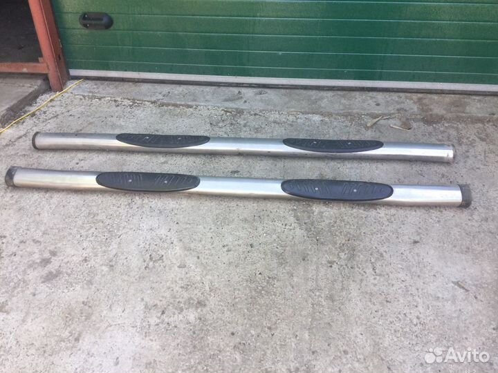 Пороги на toyota hilux