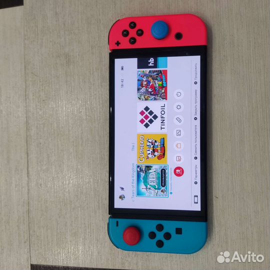 Nintendo Switch oled прошитая