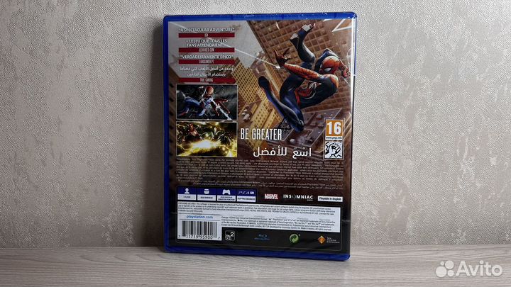 Человек Паук Игра года ps4 Новый диск