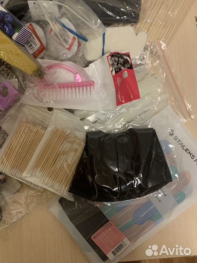 Набор для маникюра и педикюра пакетом