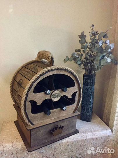 Мини бар бочка