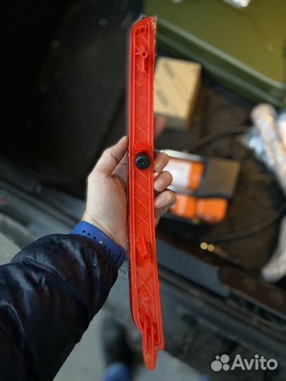 Отражатель в бампер задний RH Rio 4 15- седан