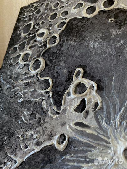 Текстурная картина «Луна»